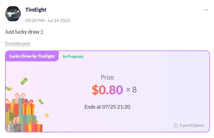 johnycryp's tweet photo. Я решил разыграть по $0.8 среди 8 победителей

Для участия переходим на мой пост в дебанк и выполняем условия (подписаться и репостнуть).
https://t.co/RTyPXdNPtQ

Если вы лоубанк, можете этими гивами набить себе пару десятков баксов за день, пока хайп не такой большой https://t.co/CU7mUuLkq4