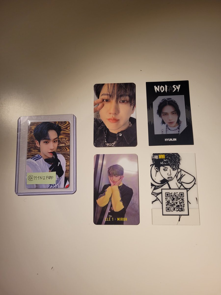 odeenough's tweet photo. WTT/NFS
▪︎ changbin and hyunjin photocards
▪︎ from five stars, I am who, clé: miroh and noeasy
▪︎ trade for seungmin equiv
(share pls)
#WTT #WTTKPOP #wttstraykids #wttskz #wtthyunjin #hyunjin #wttchangbin #changbin #wttseungmin #seungmin #straykidstrade #skztrade https://t.co/kA6eHBVUPZ
