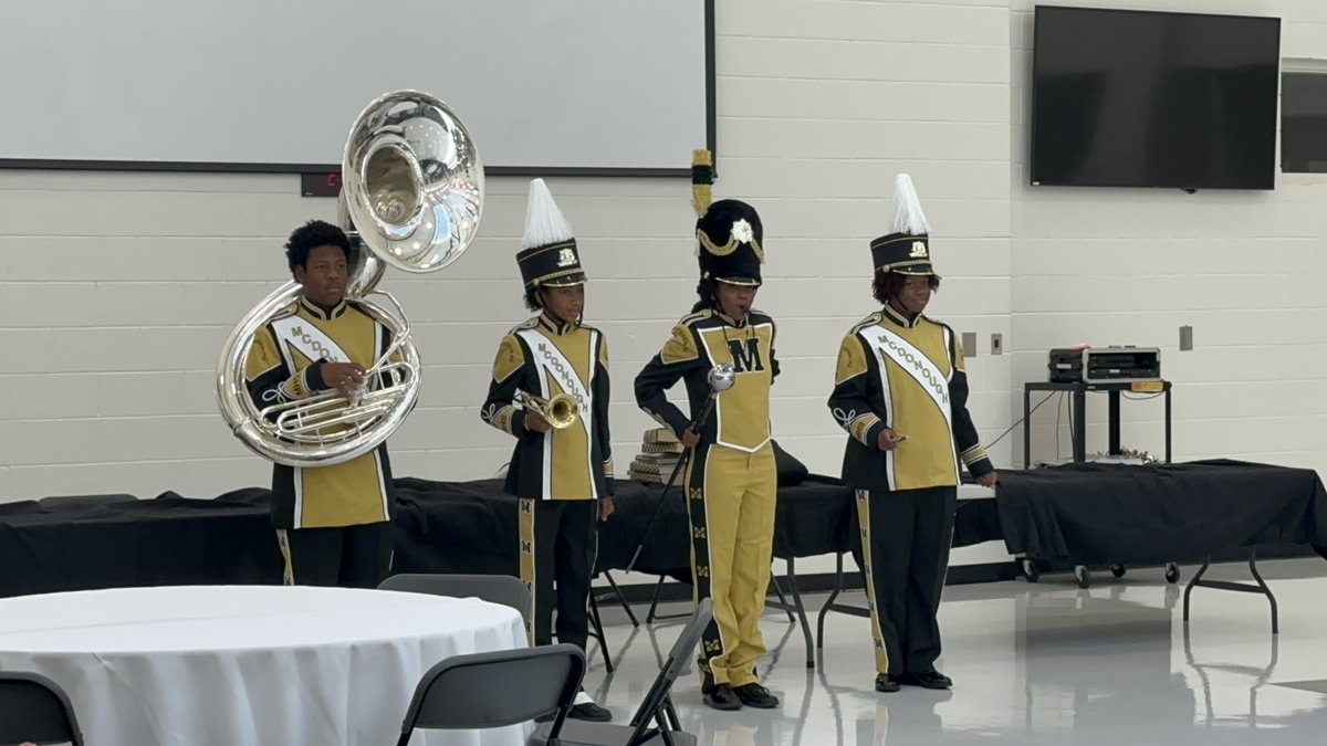 FineArtsHCS's tweet photo. Electrifying!!!! The @MHS_WarHawks Mighty Marching Warhawk uniform ๐ถ ๐ฅ unveiling was full excitement! We canโt wait to see them take the field. @HenryCountyBOE @KrystalLRichter @cmjonesx2 @PrincipalBGame #ExpectCreativity #HeArts https://t.co/6Az3y3VgcQ