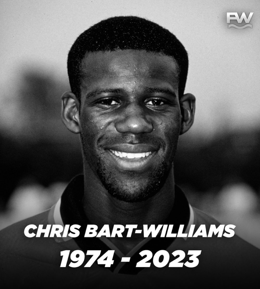 Jeez… what a day for sad news! 

A player I watched and enjoyed immensely, I always hoped we would sign him at some point. Very naturally gifted and played with a smile. Thoughts with his family. 49 is no age x