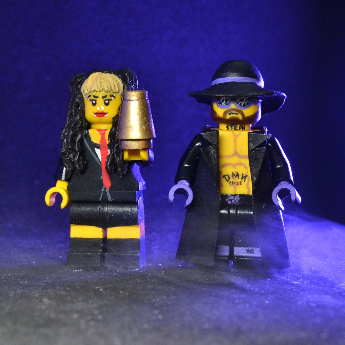 Custom #Lego Rydertaker and custom #Lego Paula Bearer 😊
#MattCardona #StephDeLander #GCW