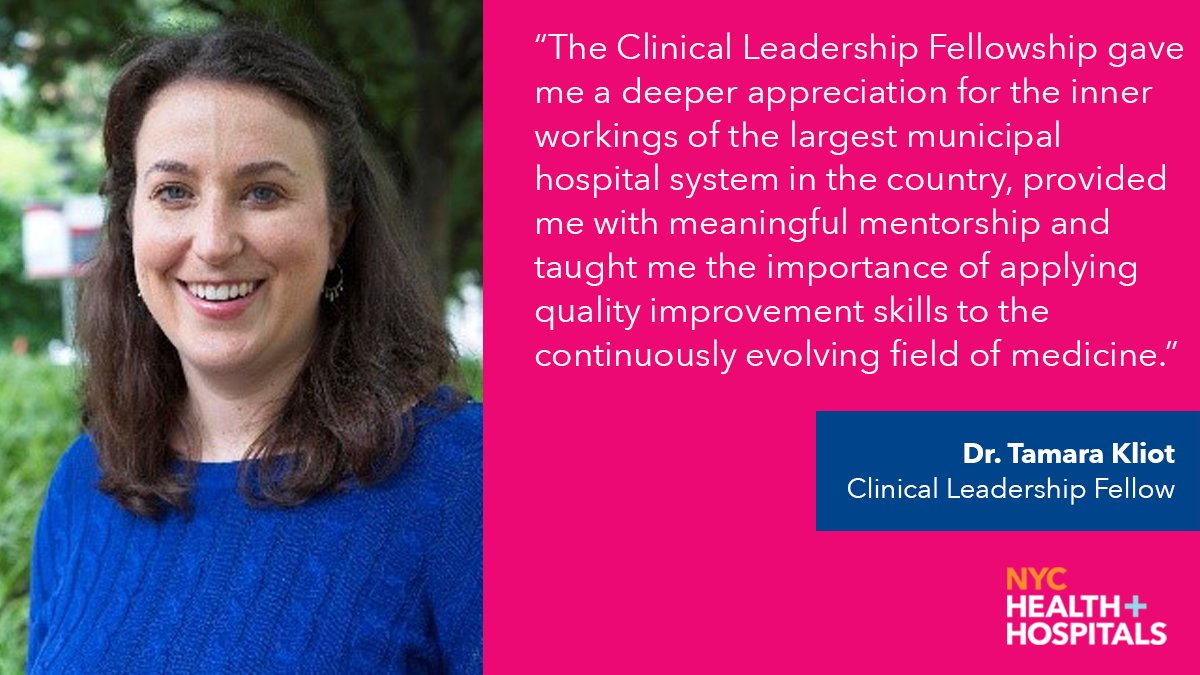 DivinoLily's tweet photo. The Adolescent Health Program thanks Dr.  Kliot, a @NYCHealthSystem Clinical Leadership Fellow graduate, for her work. If you’re interested in leadership experience at the nation’s largest public health system this fellowship is for you! Apply by 9/29: https://t.co/uDPYDIawo9 https://t.co/RBDmTSv6MT