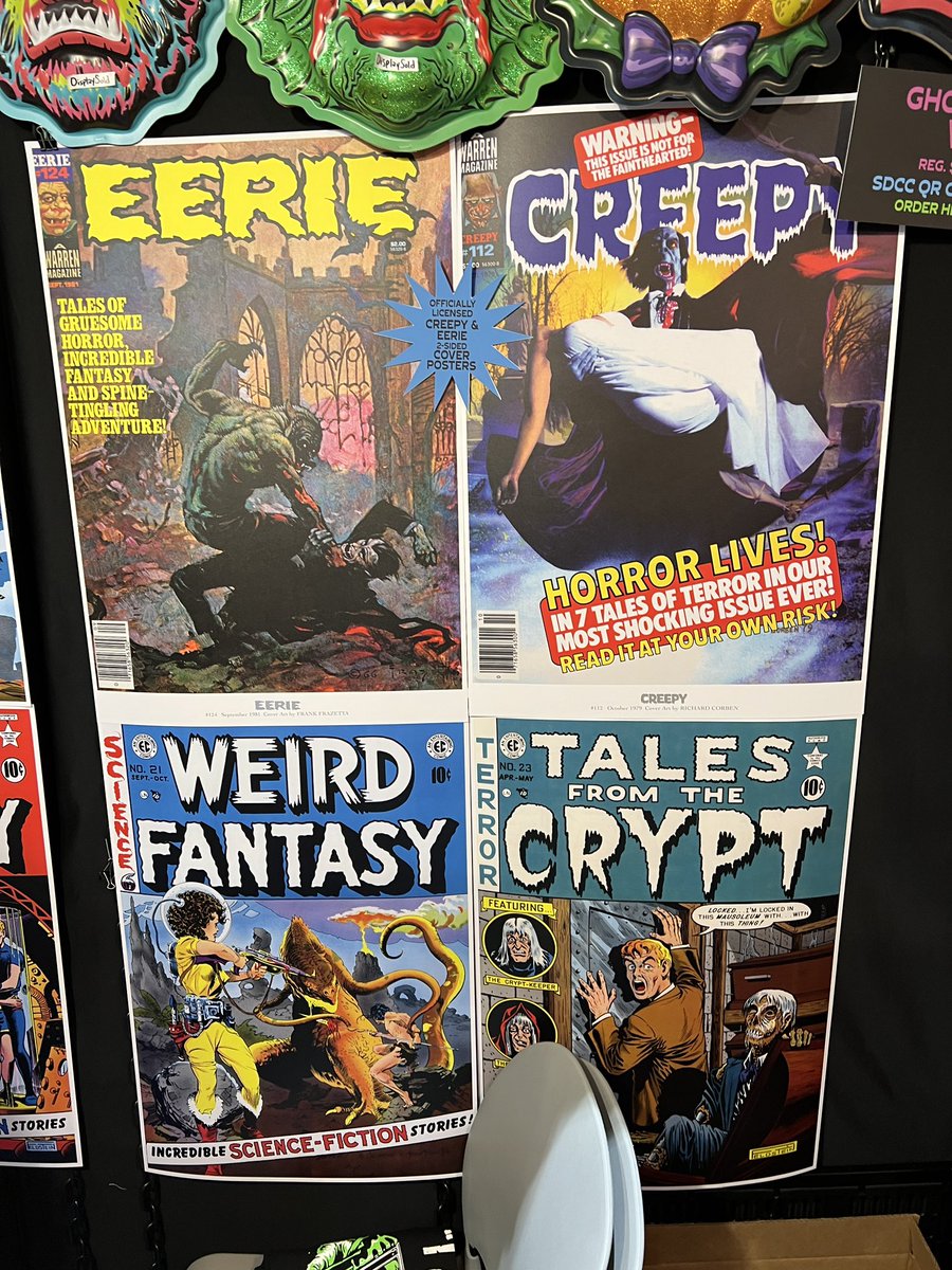 AsylumPress's tweet photo. SDCC 23 is a wrap! See you next year!  -@EduMennacomic @MoramikeArt  some shots from @Comic_Con @SD_Comic_Con @ComicCrusaders @Crazy4ComicCon RenAndStimpyDoc @RenandStimpy25 @SpumcoArt #sdcc #sdcc23 https://t.co/HgSkewEBLF