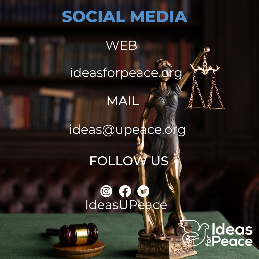 Can International Law Secure Global Peace? 🌍 Explore the role of international law in safeguarding global security. How can we reinforce it to promote peace? Read more at ideasforpeace.org and join the conversation. Let's strive for a future where peace knows no boundaries