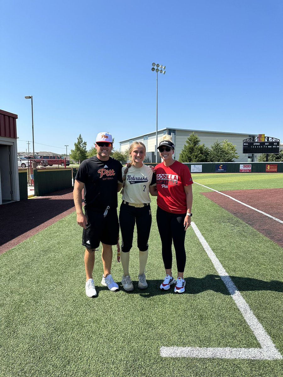 Had a great camp today at Pitt State! Thank you <a href="/CoachBradF/">Brad Fuller</a> @CoachFullerPitt for putting it on!! <a href="/Gorilla_SFB/">Pitt State Softball 🥎</a> <a href="/PittStGorillas/">Pitt State Athletics 🦍</a>