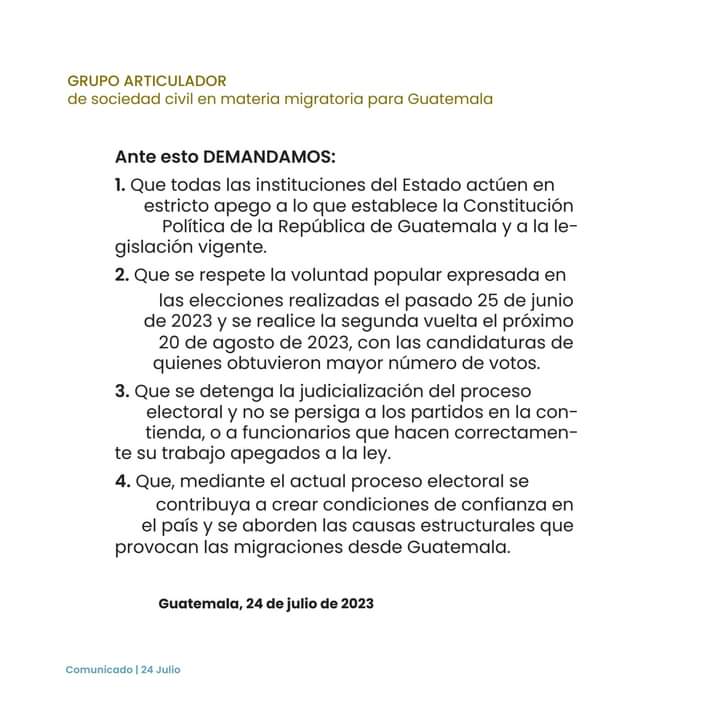 ConMigrante's tweet photo. Que se detenga la judicializacion del proceso electoral y no se persiga a los partidos en la contienda a funcionarios. https://t.co/tf6nLZR5a3