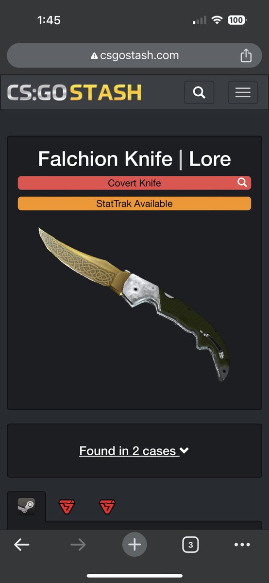 Lannom1551's tweet image. I pulled a factory new knife from CSGO 2 days ago and I’m still thinking about it. Like bruh.
#CSGO #CSKnife