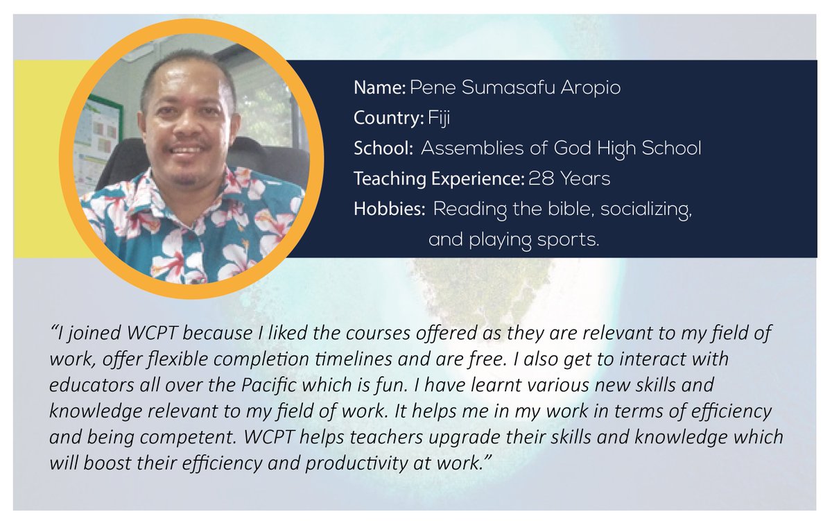 Wisdom Community of Pasifika Teachers tweet media
