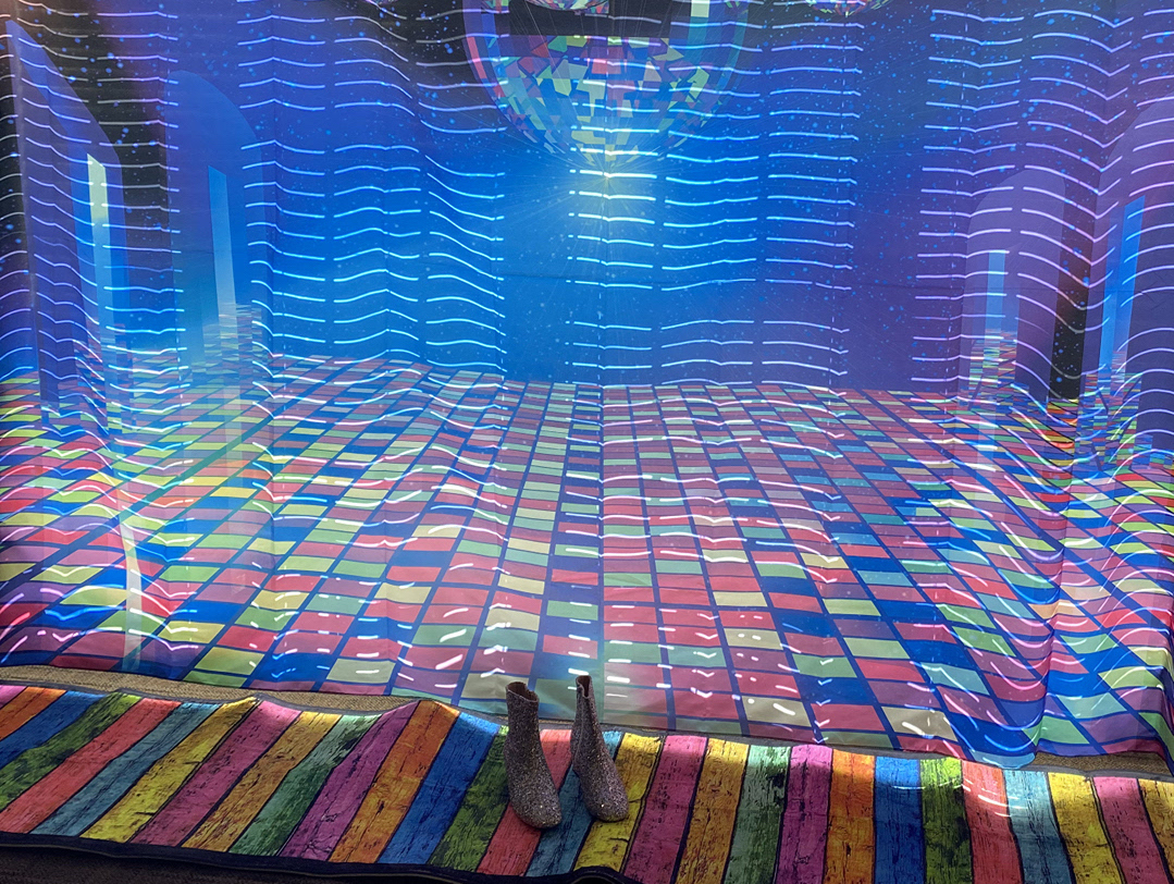 We are getting our dancing shoes ready for Thursday! #TrilogyThemeDinners #DiscowithTrilogy