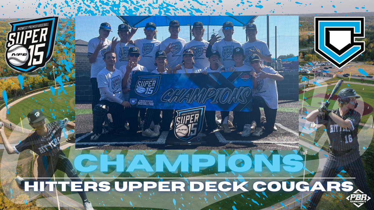 🏆MPB SUPER 15 (MEMBER) CHAMPIONS🥇 Congratulations to our 2023, Midwest Premier Baseball Super 15 (Member) Champions, @udcbaseball !! #WhyPlayAnywhereElse