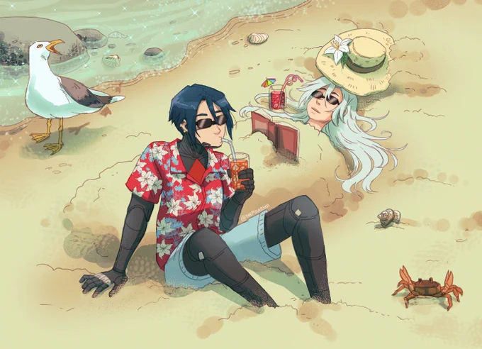 beach vacation #SIGNALIS