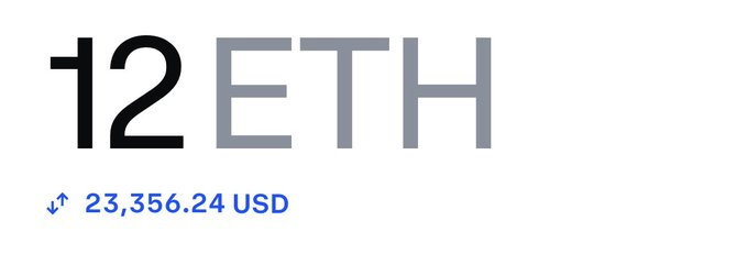 fwTyo's tweet photo. Would 12 Ethereum change your life?    

Interact, you never know 😉 https://t.co/rpWODdJ301