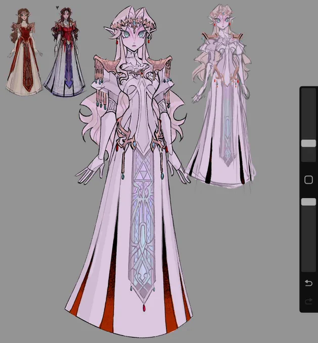 have been imagining zelda fan designs............. #loz #Zelda 