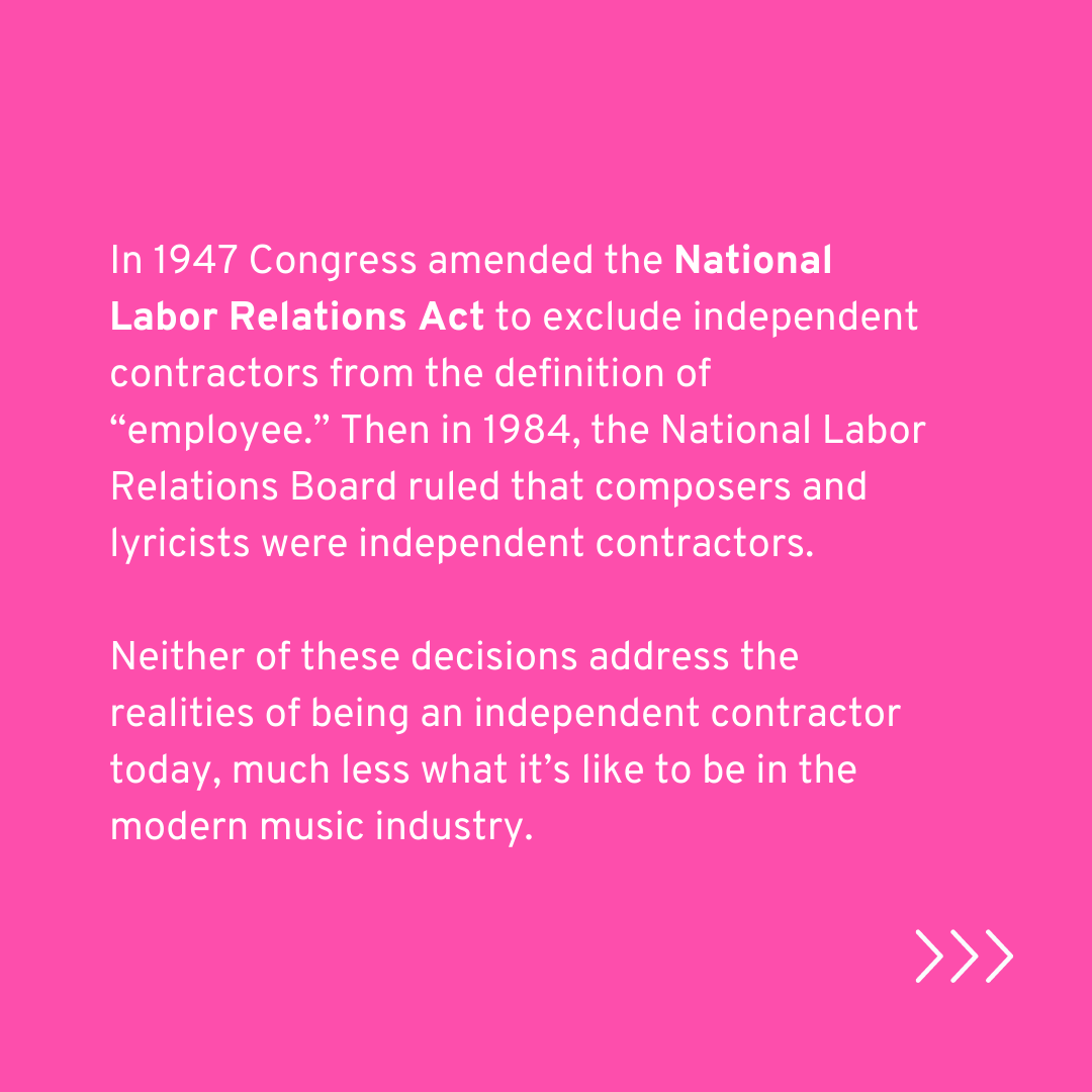 wearesona_'s tweet photo. Why can't songwriters unionize?
Let’s break it down.

#songwritersfirst #musicarmy #wearesona #musicunion #songwritersunion 

For more: https://t.co/MSrX3rbqFa https://t.co/vhzCwyjFUx