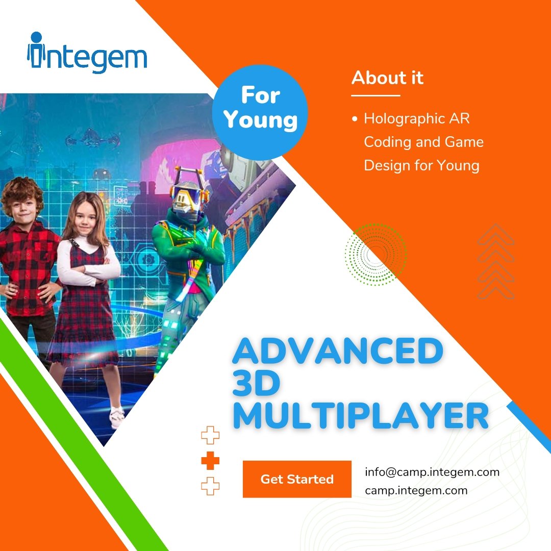 Integem_Inc's tweet image. Nurture your child's imagination and unlock their potential with our Young 3D Game Designers Camp!
___
visit our website:
camp.integem.com
____
.
.
.
#ARcoding #STEMeducation #gamedesign #codingforkids #juniorlearners #technologyeducation #STEMlearning #AReducation #gamers