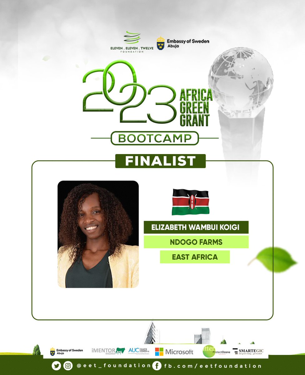 eet_foundation's tweet photo. Introducing Elizabeth, founder of @ndogofarm, She is a Kenyan national whose love for the environment and ensuring food security has led her to come up with ideas for urban gardening. 

✅ Her organisation offers greenery through the living wall concept, creating green https://t.co/6wQ5Qm2OeY