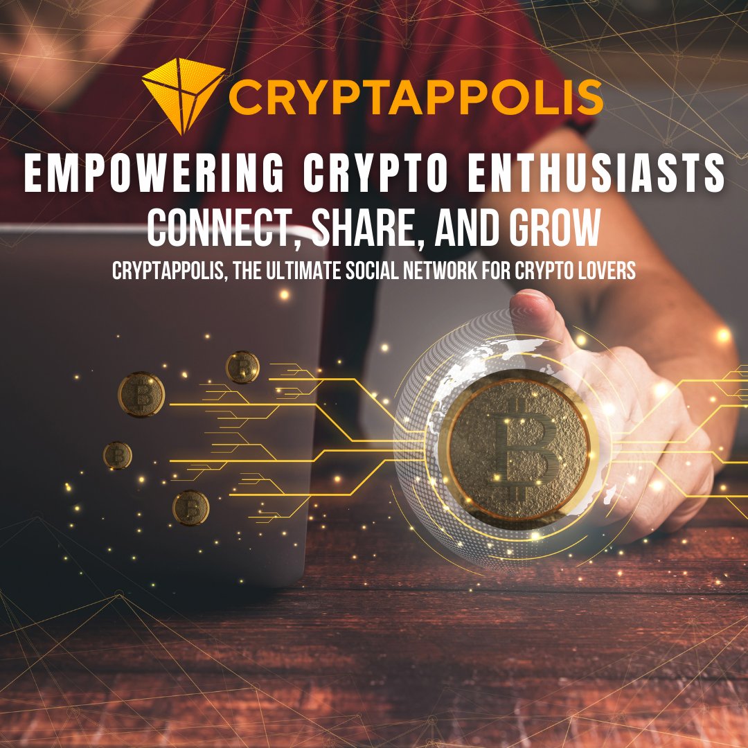 cryptappolis's tweet image. Cryptappolis is the go-to social media app to connect, collaborate, and learn from other passionate crypto enthusiasts. Join us on this exciting journey of discovery and innovation. 

#CollaborateAndLearn #CryptoJourney