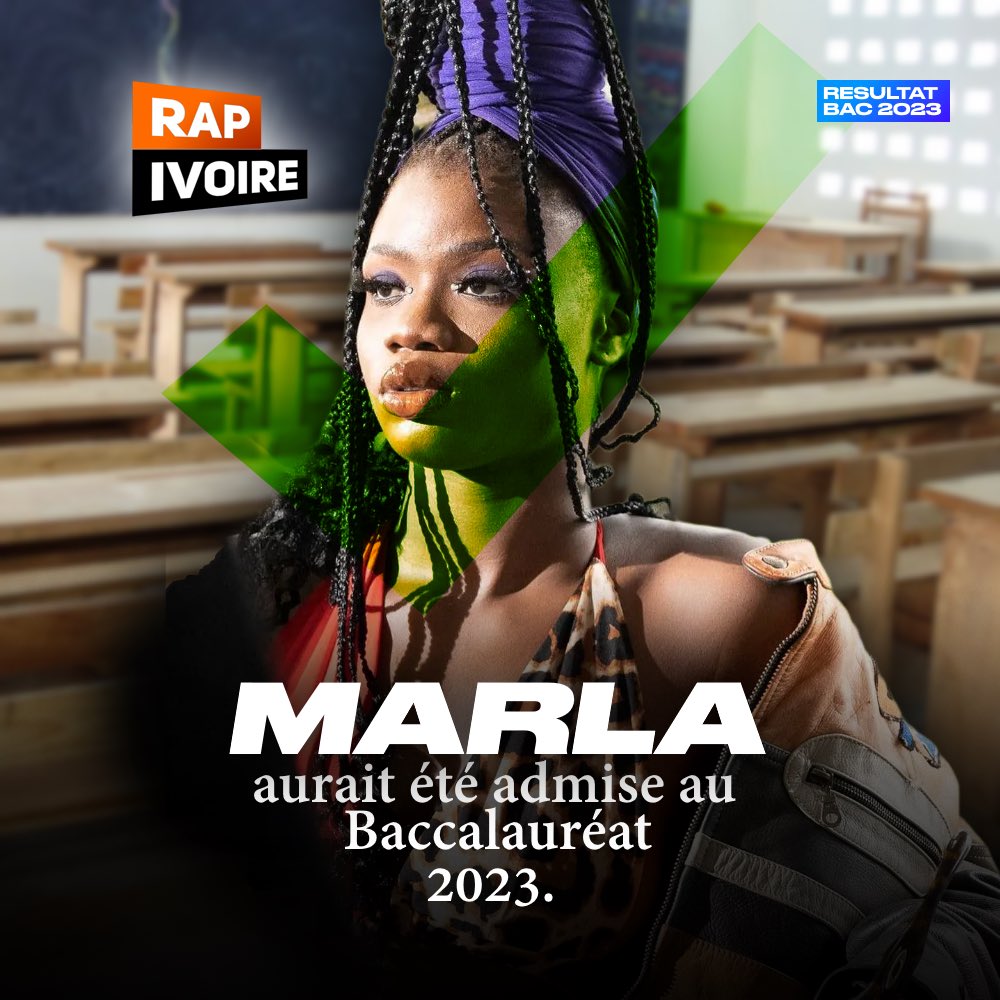RAP_IVOIRE's tweet image. Marla a validé son baccalauréat 2023 💡🧠 • Félicitations a elle 🍾🎈

⚠️ Pas de moquerie, s’il vous plaît 

#Rapivoire 🇨🇮🚀 • #Marla #Bac #Bac2023