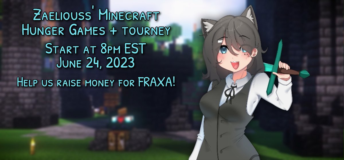 zaekodo's tweet photo. 🔴P4R-AD 1-SE IS OPEN FOR BUSINESS!🔴
Last day of raising money for #fraxa for #WorldFragileXDay , only $15 away from our last stretch goal!
We're running a minecraft hunger games and 1v1 tourney, come drop by and show your support for our players!
https://t.co/3ZkwhSOaht https://t.co/TpsD5w9NPC