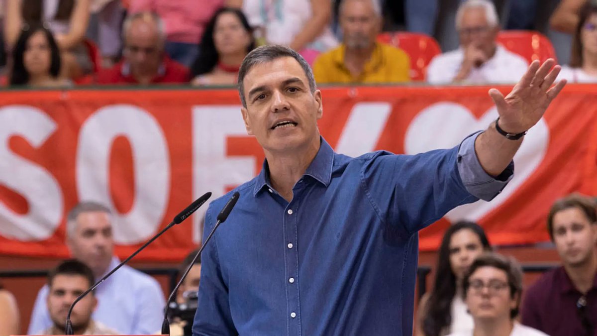 "El apoyo independentista es decisivo para que <a href="/sanchezcastejon/">Pedro Sánchez</a> forme Gobierno" y deje al margen al conservadurismo. En #Telescopio de <a href="/SputnikMundo/">Sputnik Mundo</a> analizaremos este tema junto al periodista y ensayista español <a href="/pascual_serrano/">Pascual Serrano</a> 👉 sputniknews.lat/20230724/espan…