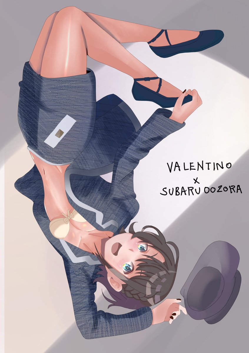 VALENTINO ×　Subaru Oozora 
　Osyare Azimaru!!!

#プロテインザスバル
#ValentinoHauteCouture