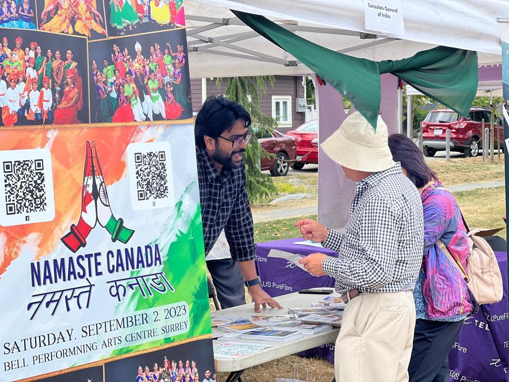 @Cgivancouver participated in  VDBIA annual Summer Fest 23 in partnership with Canada-based Tour operators &  set up  tourism booth showing #IncredibleIndia. The Fest witnessed over 2K visitors who showed great interest about various tourism destinations in India.
@HCI_Ottawa