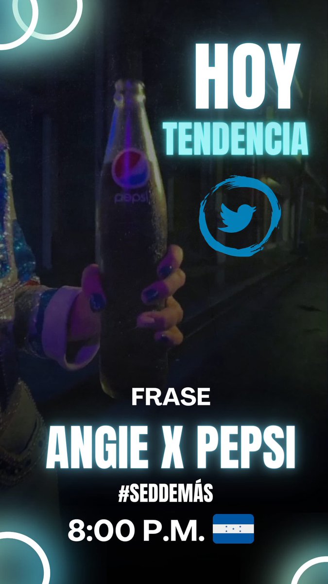[VOLVIMOS ANGIELIEVERS]

~Únete está noche a la tendencia~
Demostremos que seguimos apoyando a <a href="/Angiefloreshn/">Angie Flores 💙🎶💜</a> en sus nuevos proyectos.

📆24 Julio 2023
⏰8:00 PM 🇭🇳🇲🇽

•Frase y hashtag a utilizar en la imagen 

RT 🔁 para difundir 

PD. No utilices la frase antes de la hora 🙏🏻