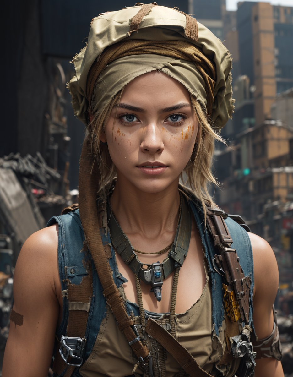 Generating full body images, and you get this ... the pain of having to discard it. 💔