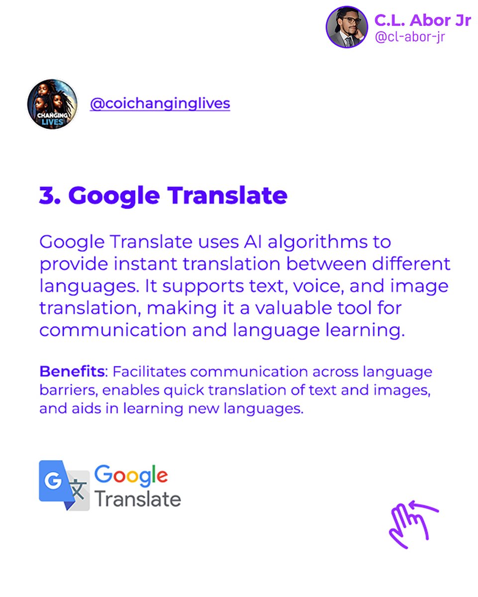 ChangingLivesAI's tweet image. Simplify your tasks, boost productivity, and streamline your daily routines with these AI-powered tools.  🚀
From grammar correction to virtual assistants, these extensions are designed to make your life easier and more efficient.  📊 🔬
#AIExtensions #SmartTools