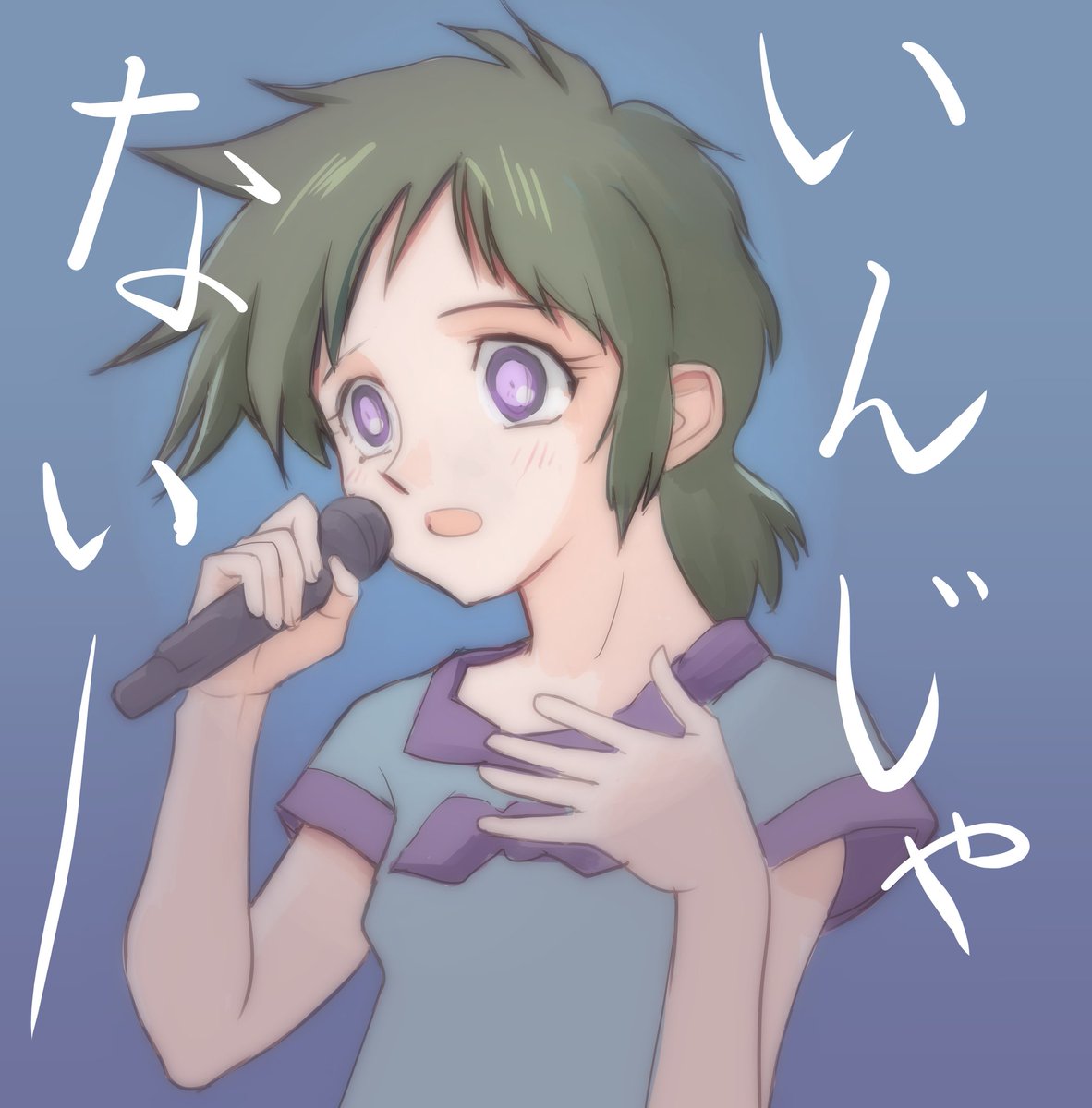 「KEY THE METAL IDOL  「In the Night」」|おてんば丼のイラスト