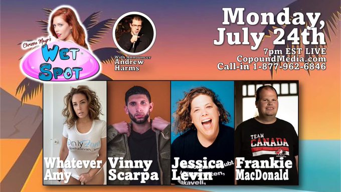 Catch me guest hosting with @andrewlharms tonight on @CompoundAmerica! @ChrissieMayr @frankiemacd https://t<a class="tags" target="_blank" title="On Twitter" href="/?out=eyJ0eXAiOiJKV1QiLCJhbGciOiJIUzUxMiJ9.eyJpYXQiOjE3MTk1NjE0NjAsImlzcyI6InR3cG9ybnN0YXJzLmNvbSIsIm5iZiI6MTcxOTU2MTQ2MCwiZXhwIjoxNzUxMDk3NDYwLCJyZWRpcmVjdF91cmwiOiJodHRwczovL3R3aXR0ZXIuY29tL2FuZHJld2xoYXJtcyJ9.DqH8aHXSn0KS7kXGZ7Nz7cm4qPuZHhUhTfD2m9KJ0TiULkvh-2ebo7jSmkALa56R6BX-dUIP_hHNutbs2M27AA">@andrewlharms</a>