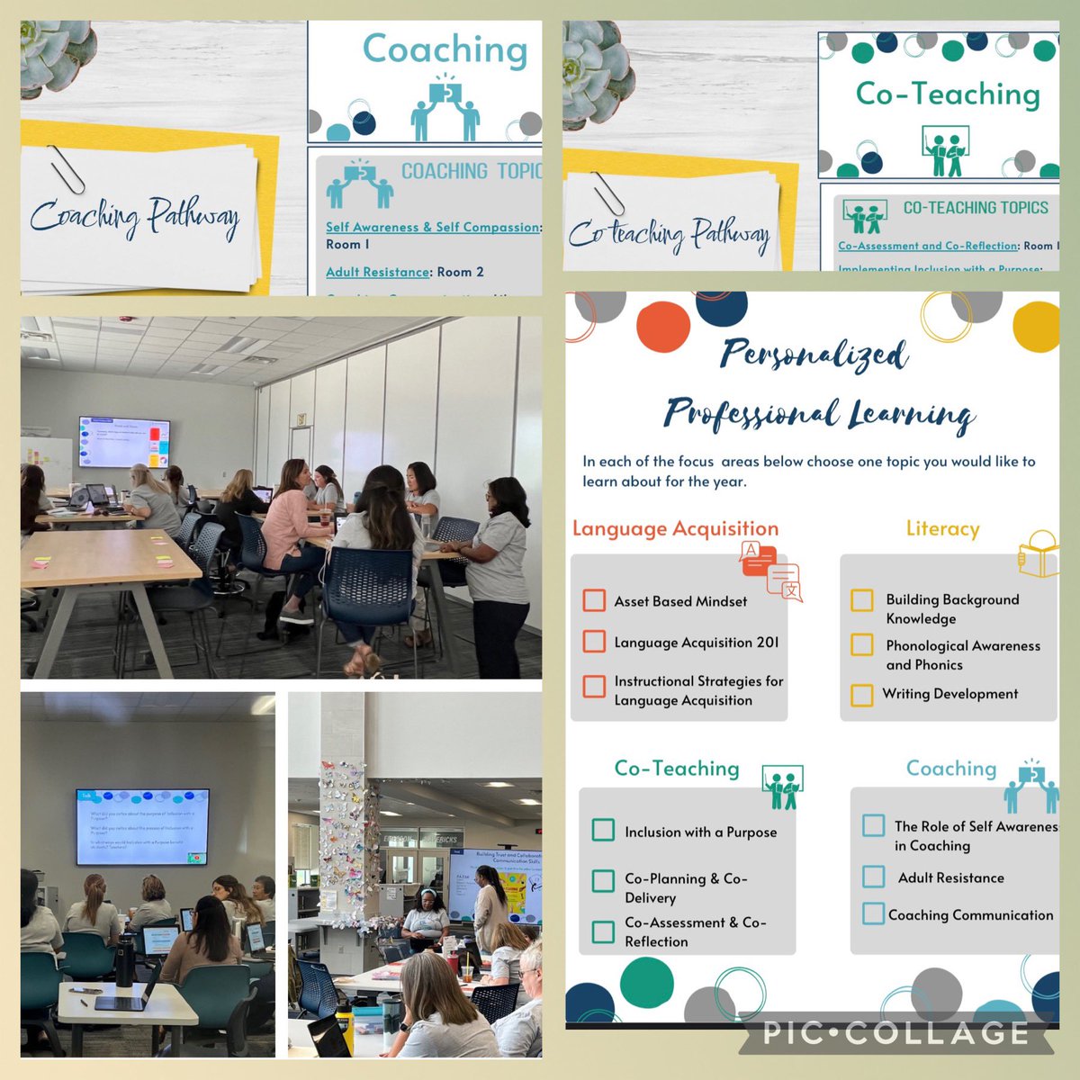 PaulaPolk's tweet image. I love working with a leader like @DaddiAimee and a team like my @FISD_EB that lives for innovation! Personalized Professional Learning is off to a great start! #conferencestyle #adultlearning #leadwhilelearning