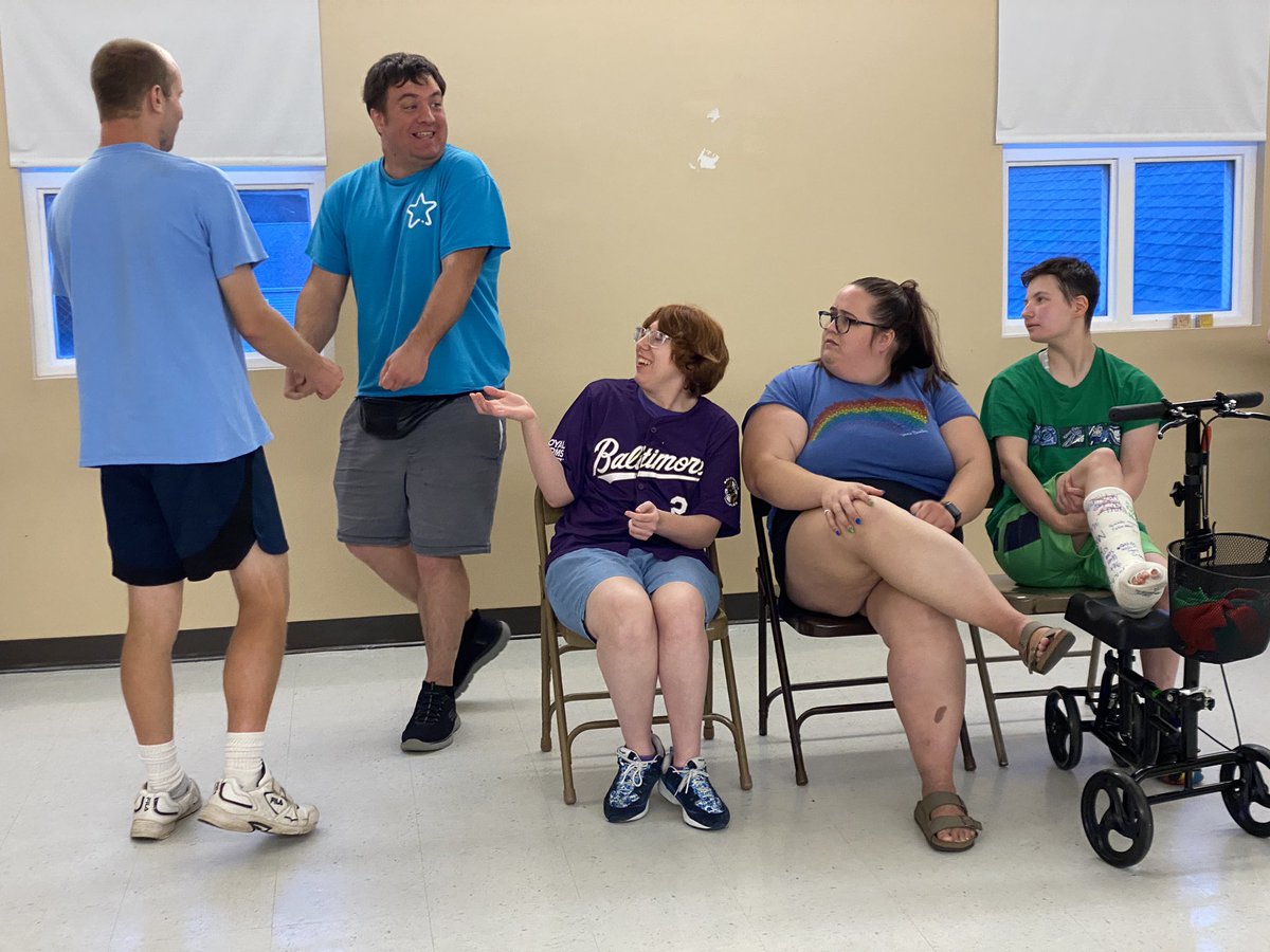 BarrierFreeMD's tweet photo. 🎭TONIGHT at 7:30pm our Summer Improv Troupe is having their Improv Showcase at The Westminster Community Center! 🎉

📍 25 Union St Westminster, MD 21157 https://t.co/Mu9Mw0d1XV