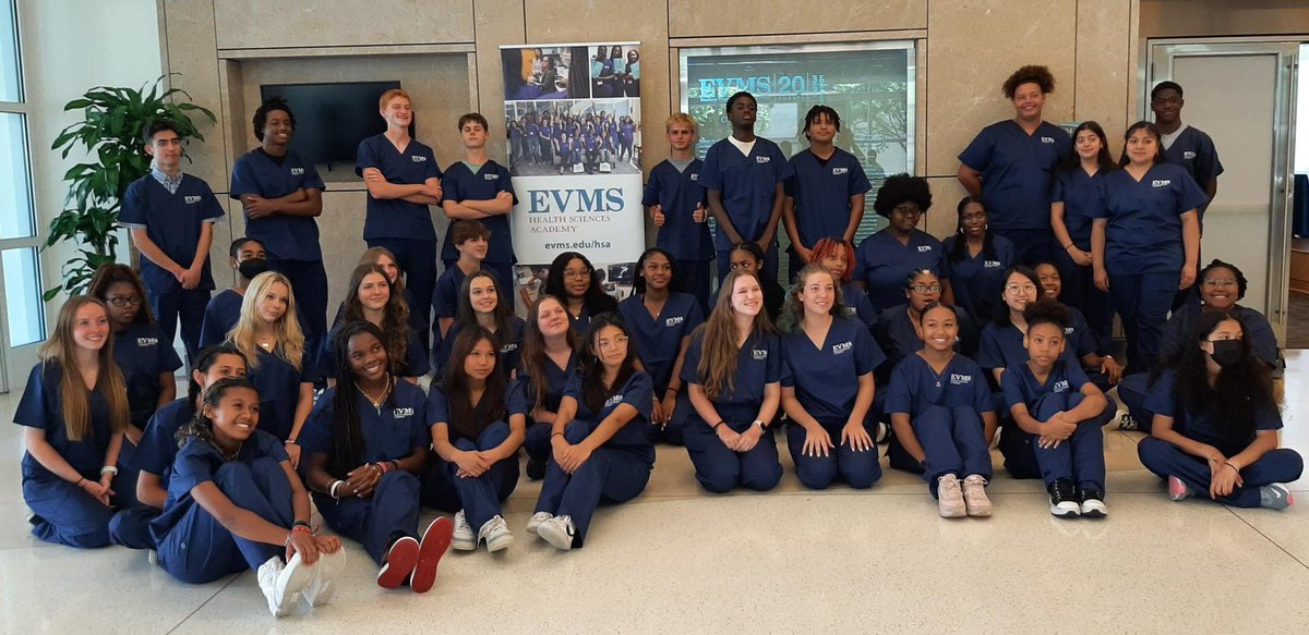 Our CPS EVMS Health Science Academy students had a great first day at @EVMSedu in their 2-week summer program! #CTE https://t.co/PF4Fv74y5d