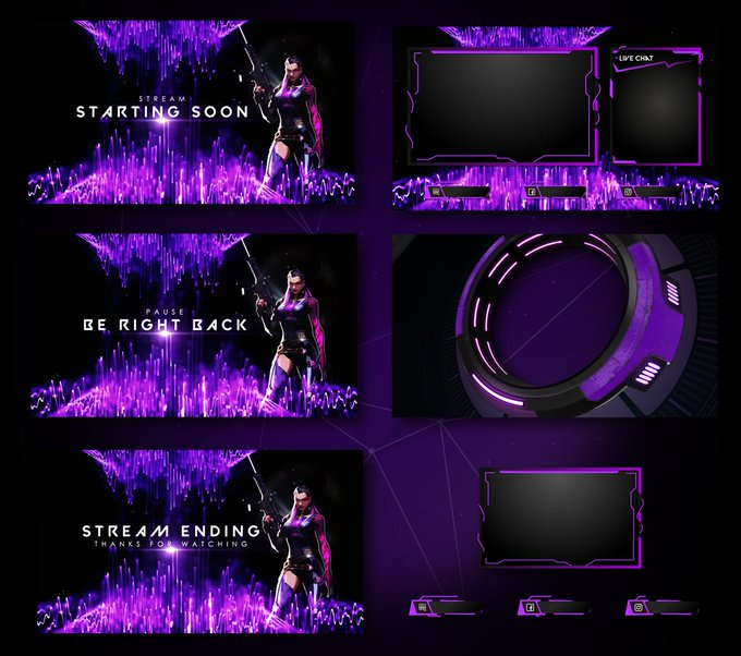 peyton_rylee5's tweet photo. Running huge discounts on Overlays, Mascot logos, Emotes, and all. DM in order to get me π₯π·#SmallStreamers #TwitchStreamers #twitchaffiliate #Overlys #VtuberModel #animation #gaming #gamer #Uniqueoverlaydesign #Vtuber #SupportVtuberReference image is from web : https://t.co/8GKlI8PPJk