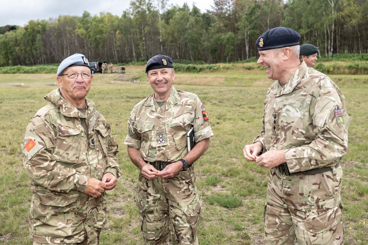 A visit to annual camp today from Brigadier Stephen Rayson, Deputy Commander - Home Command <a href="/BritishArmy/">British Army 🇬🇧</a>. More info can be found on Facebook &amp; Instagram <a href="/HantsIOWACF/">Hampshire & Isle of Wight - Army Cadet Force</a> #AnnualCamp2023 #HantsIOWACF