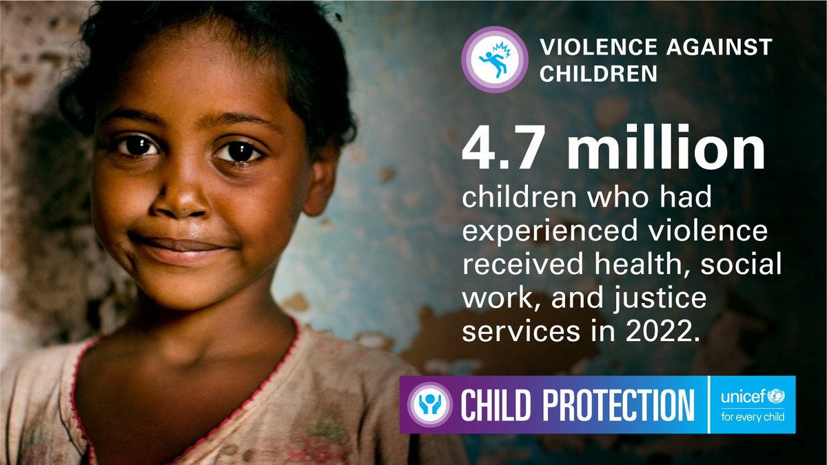 Learn more about the #ChildProtection results we are able to achieve with the collaboration and support of our donors and implementing partners across the globe 👇🏾: unicef.org/reports/global…