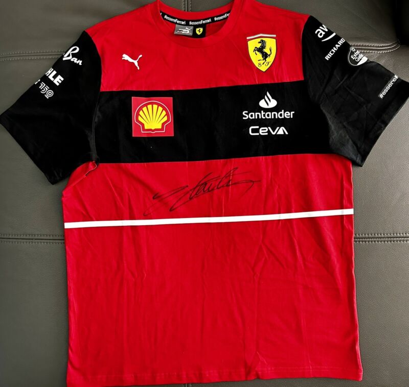 #ad Charles Leclerc Signed Crew Shirt Ferrari Pump F1 Beckett COA https://t.co/Cq92rFJBy1 https://t.co/pNETy9o0zx