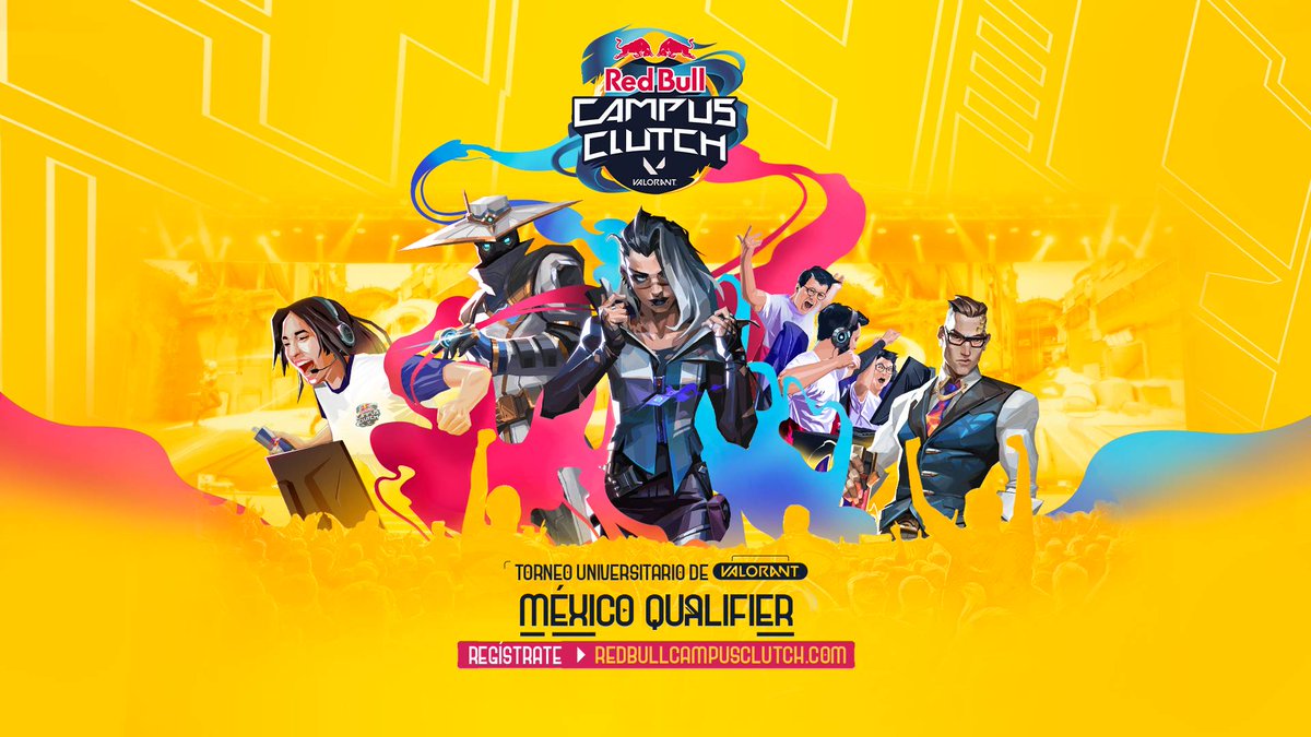 VALORANTLATAM's tweet photo. ¡México! Campus Clutch y tu oportunidad de demostrar que eres el mejor ha regresado. 
¡Reúne a tu equipo y llega a la final en Estambul!

INSCRÍBETE: https://t.co/l3OFSIYElJ https://t.co/v7jOCTykxJ