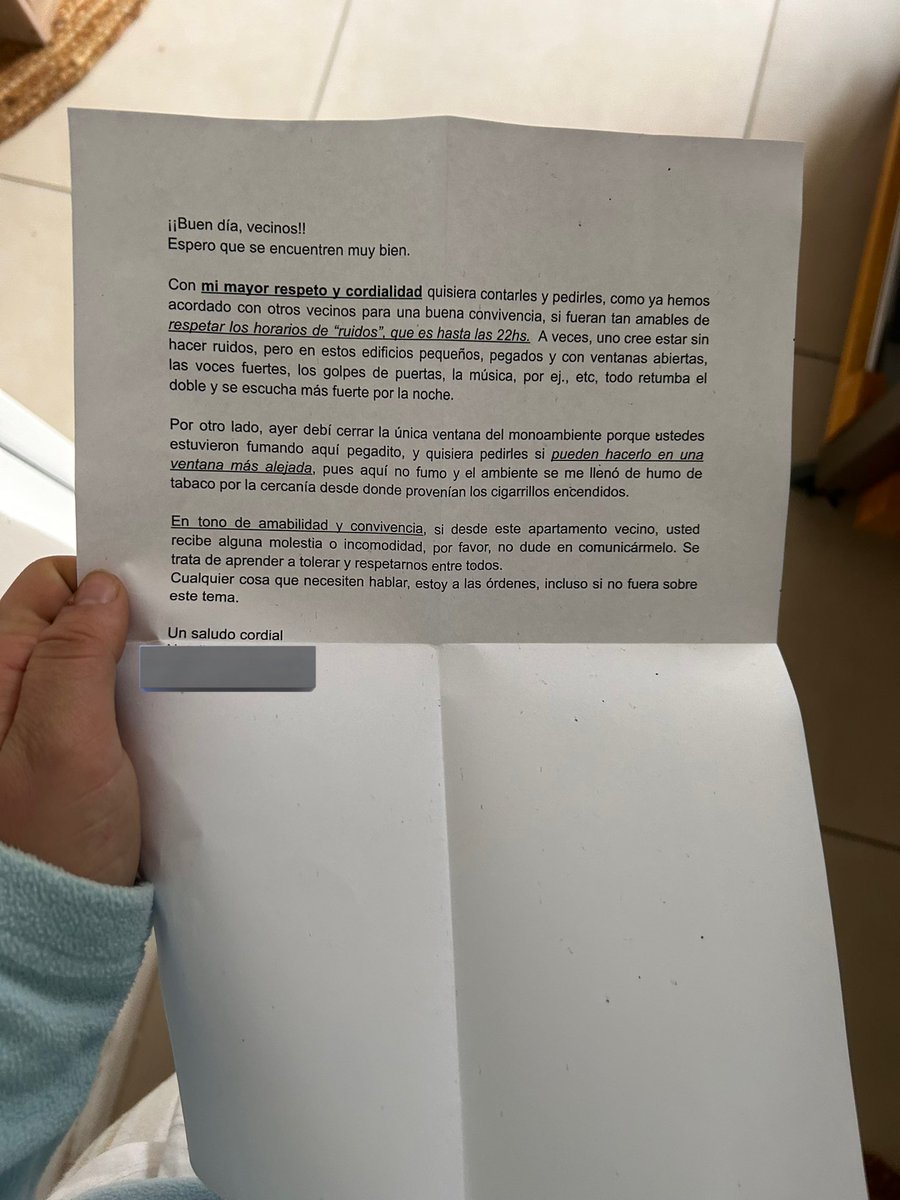 Primera noche en el apto