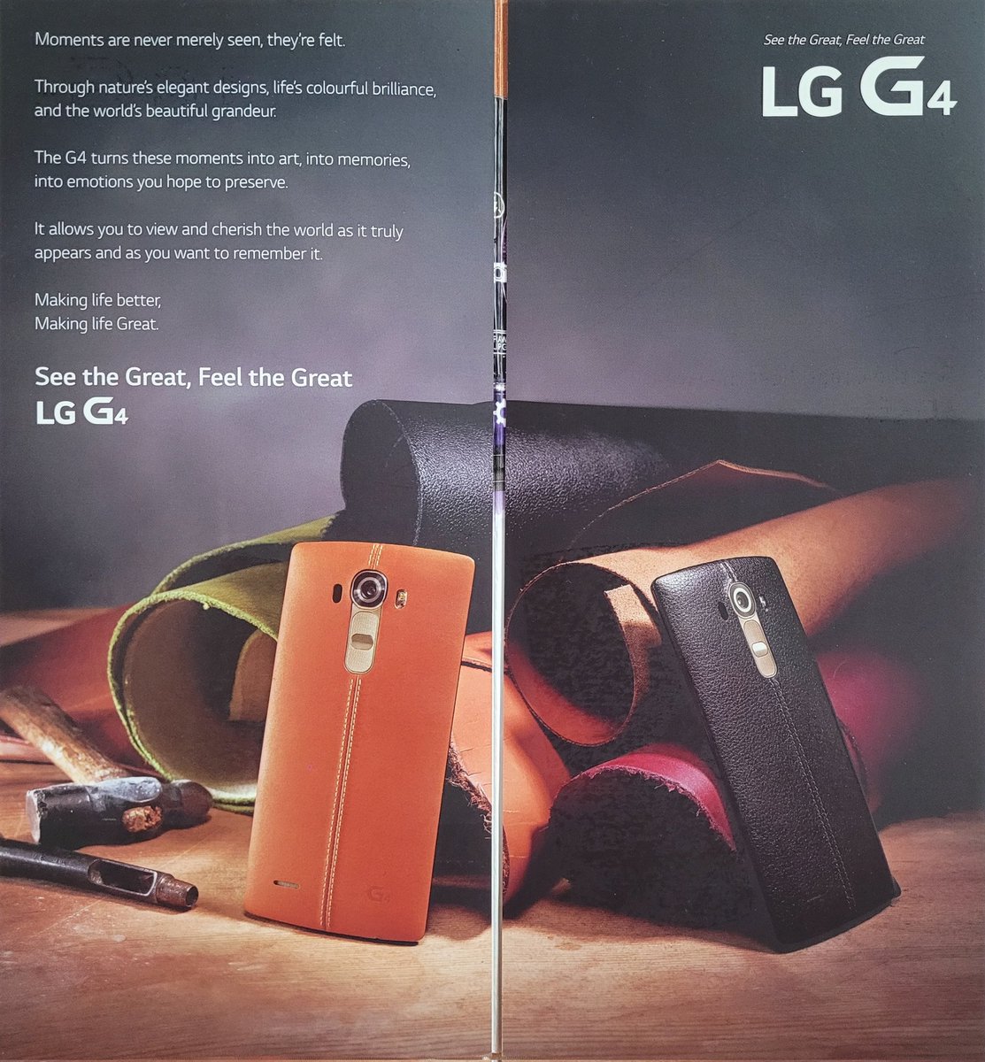 Aquis_GN's tweet photo. LG G4, 2015.
Nice genuine leather back, but bootlooping issues were a key factor towards LG mobile's downfall. Was it due to shoddy motherboards or overheating snapdragon 808?
#LGMobile #LGG4 #SmartphonePamphlets https://t.co/RhQvw4lqJv