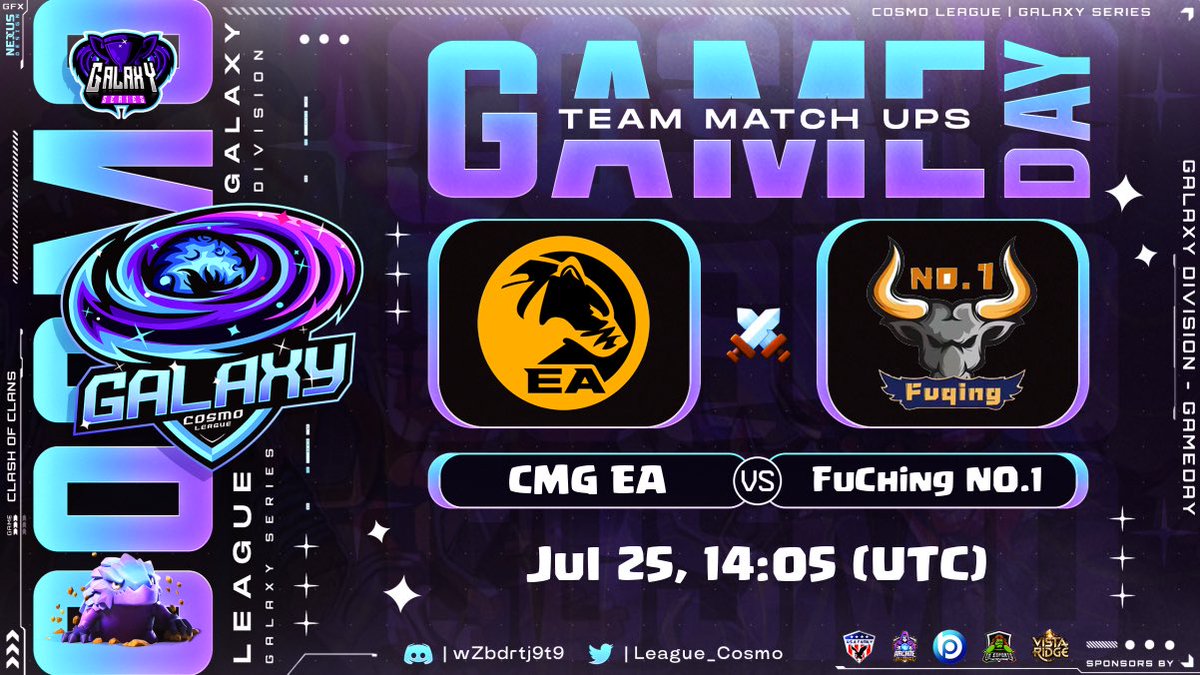 SpLy (@sply97) on Twitter photo ๐ด MARTES
๐
Parece que maรฑana va a estar repartido el dรญa
๐ @League_Cosmo - W3
โ๏ธ @Chasmac_EA ๐ <a href="/FuChingCoC/">FuChing NO.1</a>
๐คฉ ยฟQuiรฉn ganarรก en la primera guerra del dรญa?
16:00 ๐ช๐ธ 08:00 ๐ฒ๐ฝ 11:00 ๐ฆ๐ท
twitch.tv/sply97 ๐ด MARTES
๐
Parece que maรฑana va a estar repartido el dรญa
๐ @League_Cosmo - W3
โ๏ธ @Chasmac_EA ๐ <a href="/FuChingCoC/">FuChing NO.1</a>
๐คฉ ยฟQuiรฉn ganarรก en la primera guerra del dรญa?
16:00 ๐ช๐ธ 08:00 ๐ฒ๐ฝ 11:00 ๐ฆ๐ท
twitch.tv/sply97