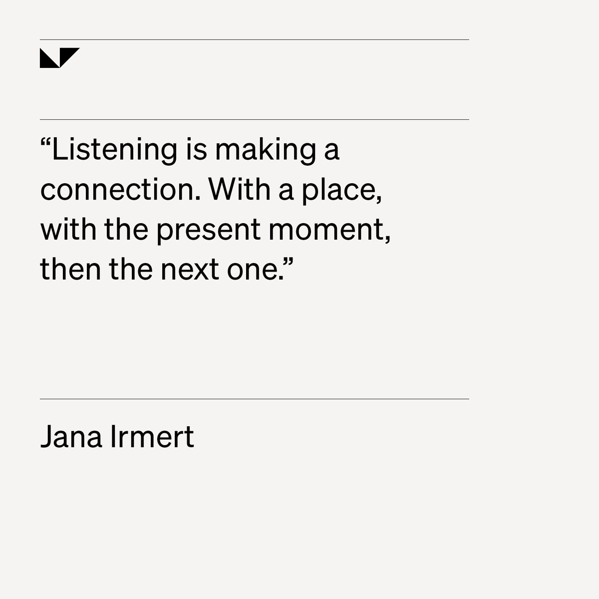 Longform Editions (@longform_ed) on Twitter photo Is the sea a mystery made up of beautiful and strange moments? The sea is Jana Irmert’s muse for the exquisite Time Piece - not seeking to make sense of it, but let it flow and listen in.
-
<a href="/JanaIrmert/">Jana Irmert</a> Is the sea a mystery made up of beautiful and strange moments? The sea is Jana Irmert’s muse for the exquisite Time Piece - not seeking to make sense of it, but let it flow and listen in.
-
<a href="/JanaIrmert/">Jana Irmert</a>