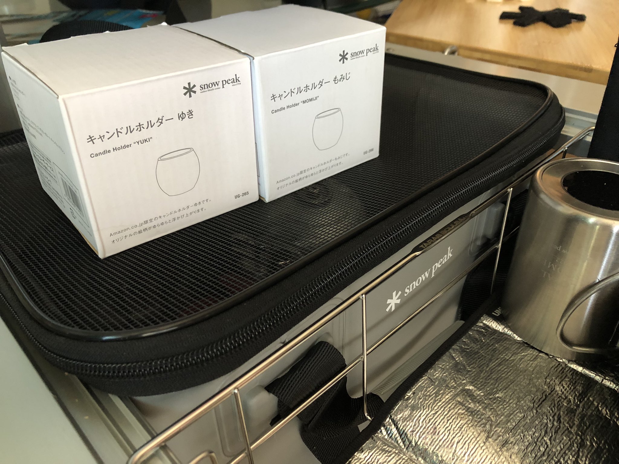 スノーピーク キャンドルホルダー ゆき はな もみじ 3個セット Amazon