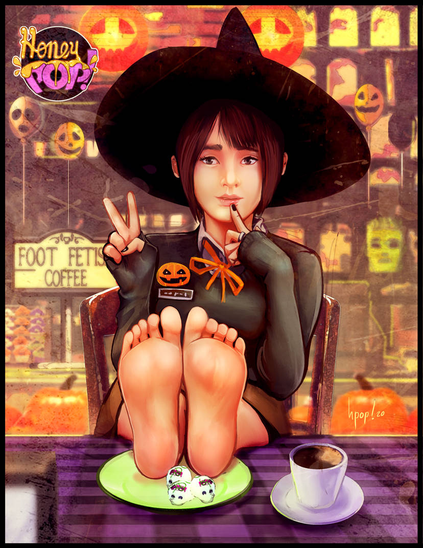 Can't wait for Halloween  :D  I need some new halloween socks. Someone asked me for my socks, should I sell my used socks?

Meanwhile, you can support me here:
deviantart.com/h0n3ypop/subsc…

#Halloween #cosplay #animegirl #witchy #solesmodel #feetbeauty #toesandsoles #footfetishcoffee