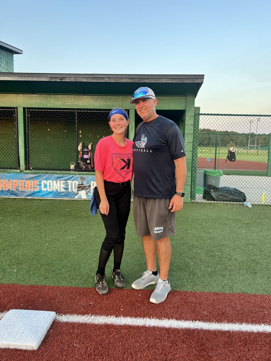 AshleyRitter44's tweet photo. Had a great time at the Backwards K camp and showcase!  Made some connections.  Made some adjustments. 1% better! https://t.co/mX1aECcfBb