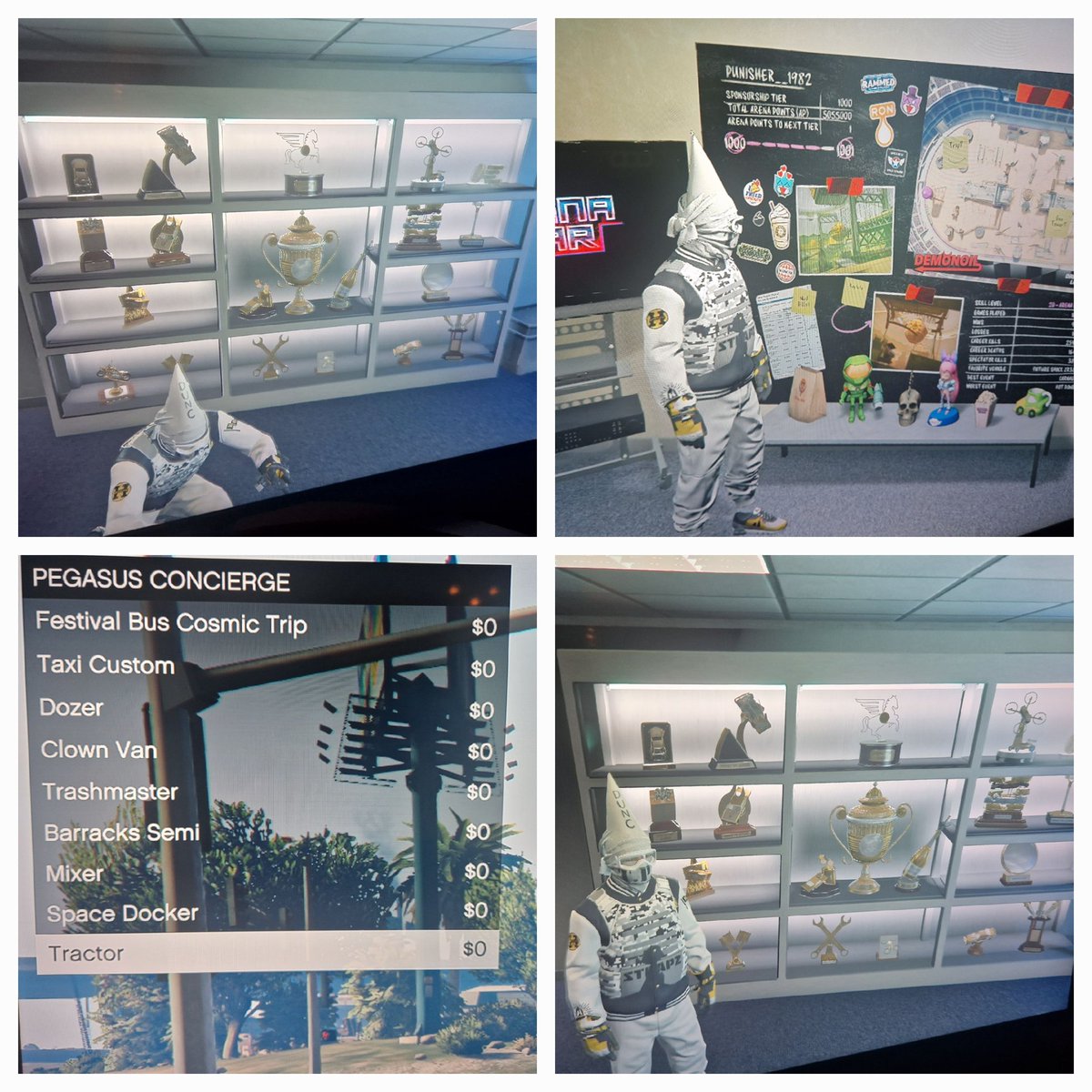 Big thanks to <a href="/ISGtaV/">𝑰𝑺𝑮</a> and <a href="/FiveHeavenOff/">FiveHeaven</a> for the amazing stuff you did with my account 
✅️fastrun both
✅️arena tier 1000 
✅️clothing unlock
I saw stuff i had never seen before since i played gtaV 
Still cant believe this 
New favorite car space dokker 
What a beauty