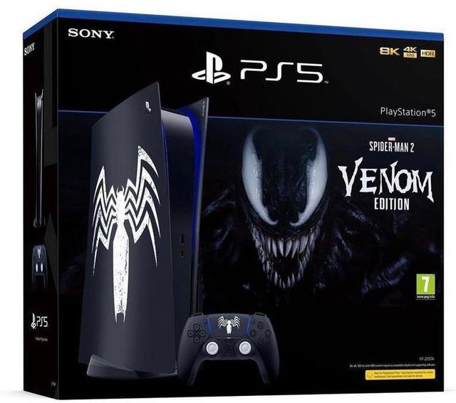 I still don't understand how Playstation refuses to put out a Venom console. Spiderman 2 is literally centralized around Venom. 

They missed the mark big time imo. I'd be $100 this would outsell a Spiderman console. #SpiderMan2PS5 #Venom #PS5 https://t.co/yGhWFqOPyL