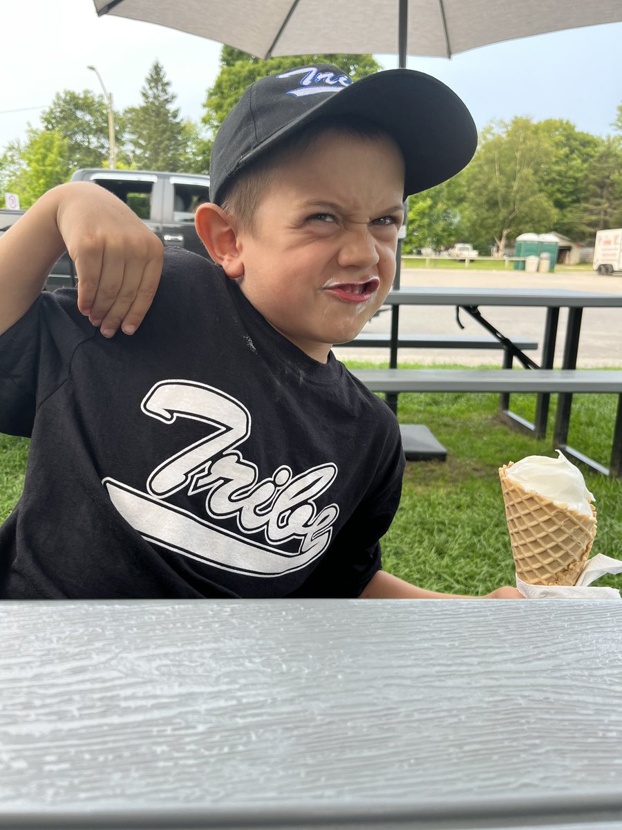 Post baseball rituals 🍦🥤