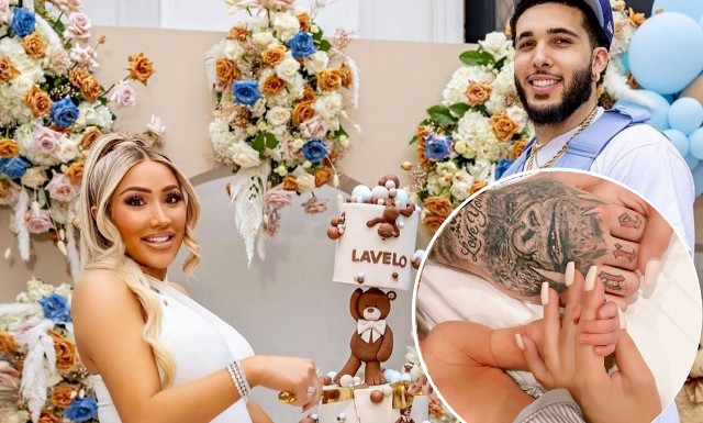 NIKKI MUDARRIS AND LIANGELO BALL WELCOME BABY LAVELO BALL https://t.co/VQNCrXg8M1 https://t.co/AHhg9eczXM